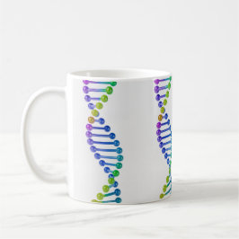 Dubbla Helix DNA Kaffemugg