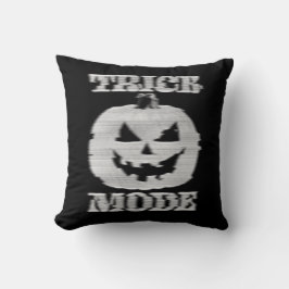 Dubbla i trikåläge Sided Glitchy Pumpkin Kudde