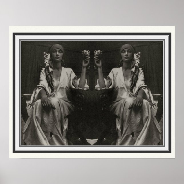 Dubbla Image Alphonse Mucha Poster 16 x 20 (Framsidan)