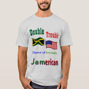 Dubbla: Jamaican-American t-shirts
