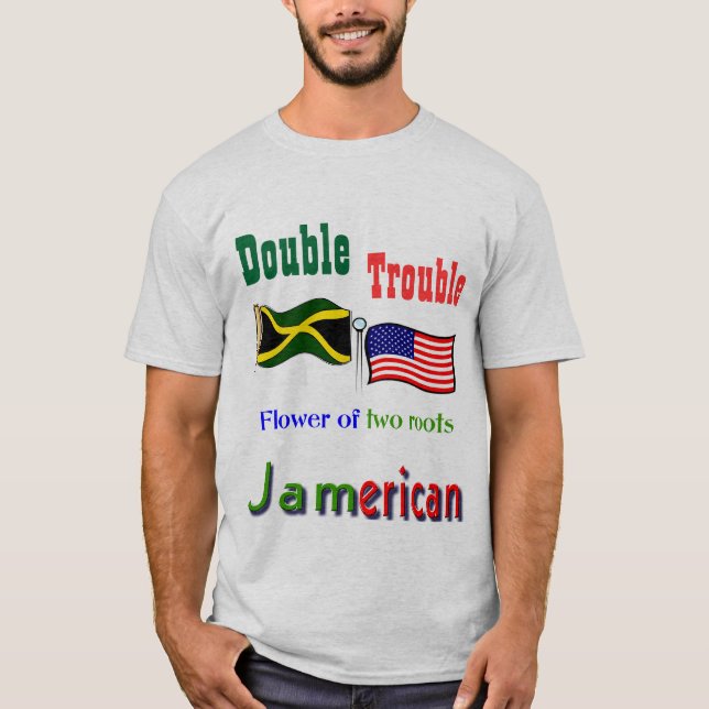 Dubbla: Jamaican-American t-shirts (Framsida)