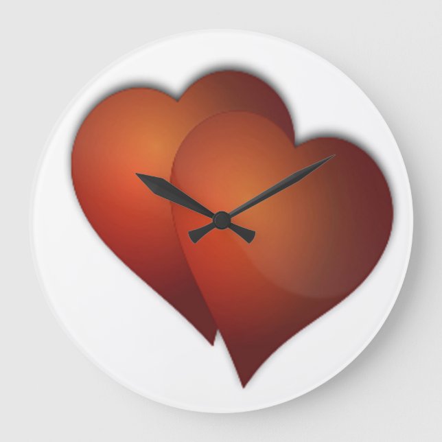 DUBBLA KÄRLEK STOR KLOCKA (Framsida)