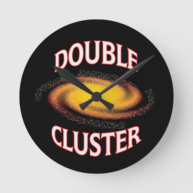 DUBBLA-KLUSTER RUND KLOCKA (Framsida)