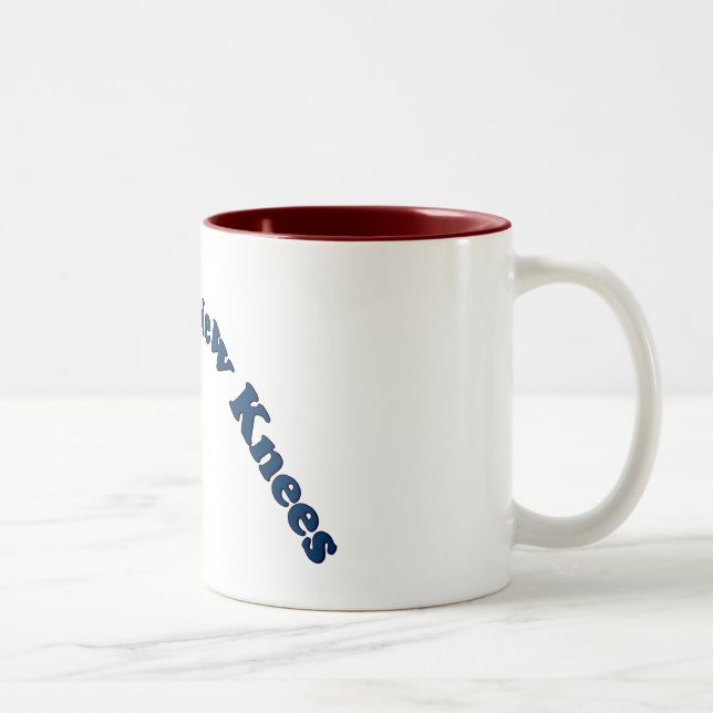 Dubbla knäutbytesgåvor | får väl Två-Tonad mugg (Höger)