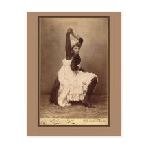 Dubbla Ledd Circus-utförare på kort