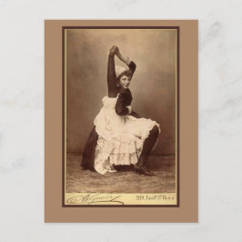 Dubbla Ledd Circus-utförare på kort