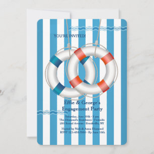 Dubbla Life Preserver-inbjudan Inbjudningar