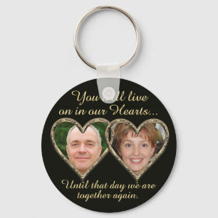 Dubbla Memorial Add Photos Keepsakie Keychain Nyckelring