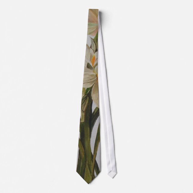 Dubbla Narcissi Bouquet Blommigt Art Slips (Framsida)