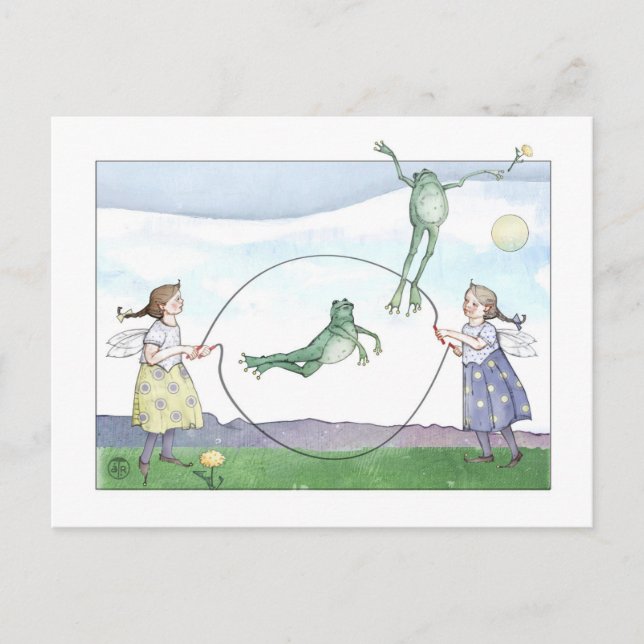 Dubbla nederländska vykort (Framsida)