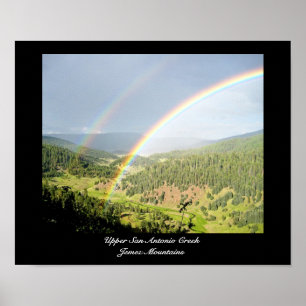 Dubbla New mexico Rainbow Poster
