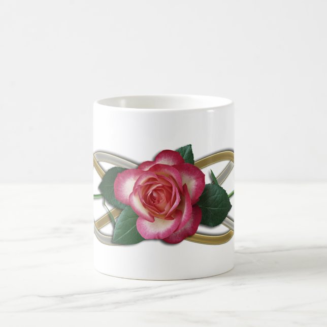 Dubbla Ofinity Silver Guld Ro Kaffemugg (Center)