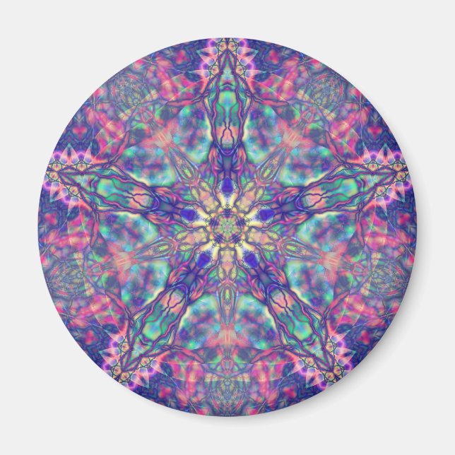 Dubbla Pentagram för balansmagnet Magnet (Framsidan)