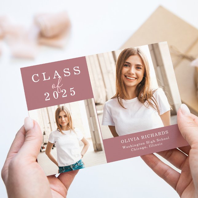 Dubbla Photo | Klass 2025 Studenten Meddelande (Skapare uppladdad)