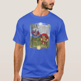 Dubbla Porträtt vid Oak Kung och Holly Kung T Shirt