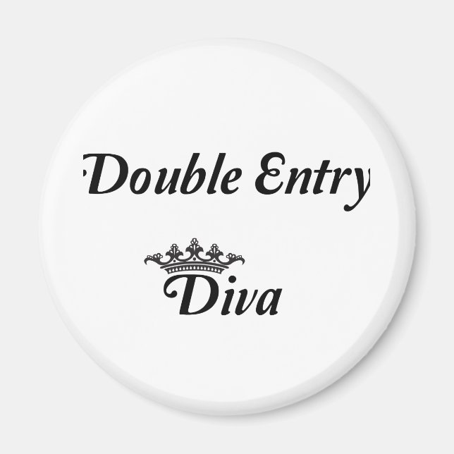 Dubbla Post Diva Magnet (Framsidan)