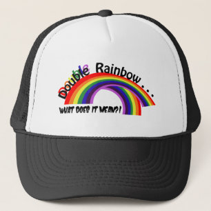 Dubbla Rainbow Hat Keps