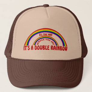 DUBBLA RAINBOW - HELT SÄTT! TRUCKERKEPS