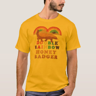 DUBBLA RAINBOW HONEY BADGER TRÖJA