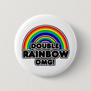 Dubbla Rainbow OMG så intensiv Knapp