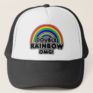 Dubbla Rainbow OMG så intensiv Truckerkeps