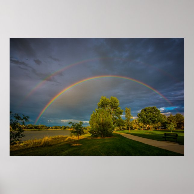 Dubbla Rainbow Poster (Framsidan)