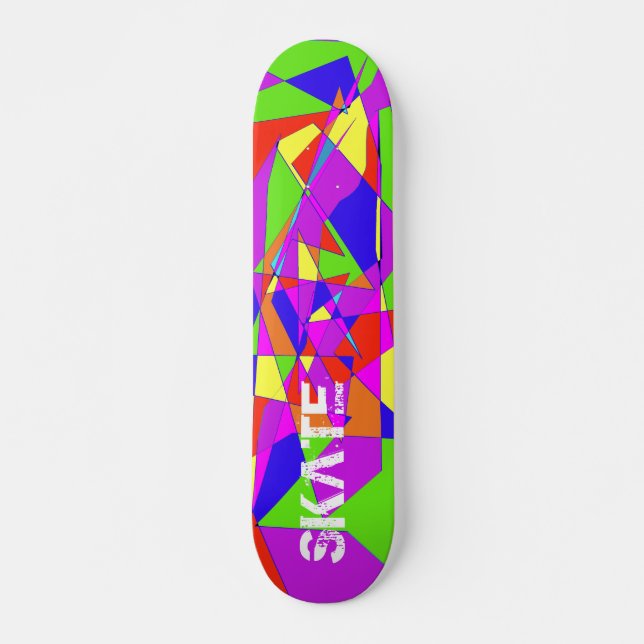 Dubbla Rainbow Skateboard (Framsida)