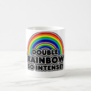 Dubbla Rainbow so Intense Kaffemugg