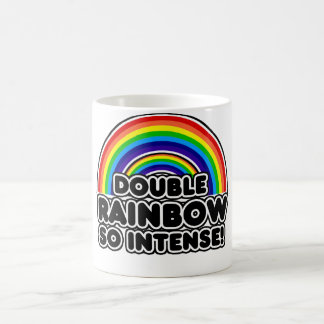 Dubbla Rainbow so Intense Kaffemugg