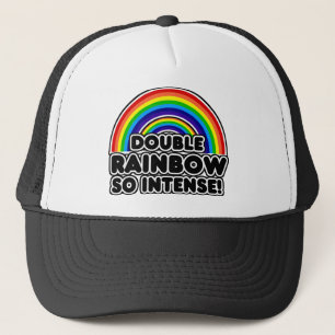 Dubbla Rainbow so Intense Truckerkeps
