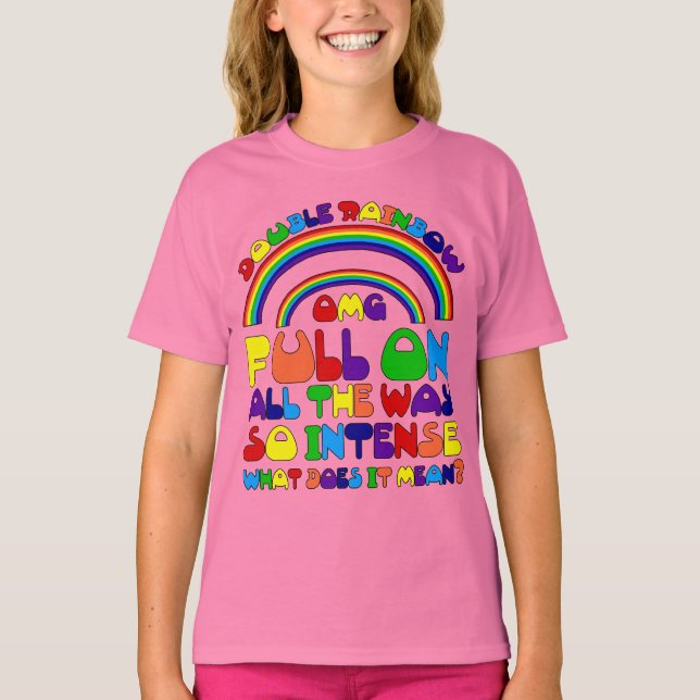 Dubbla Rainbow T-Shirt (Framsida)