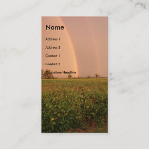 Dubbla Rainbow Visitkort
