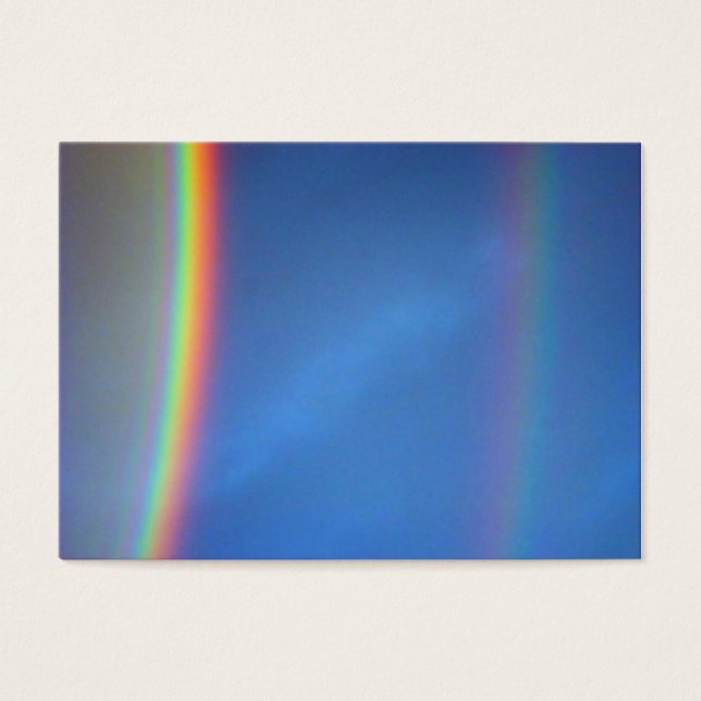 Dubbla Rainbow Visitkort (Framsidan)