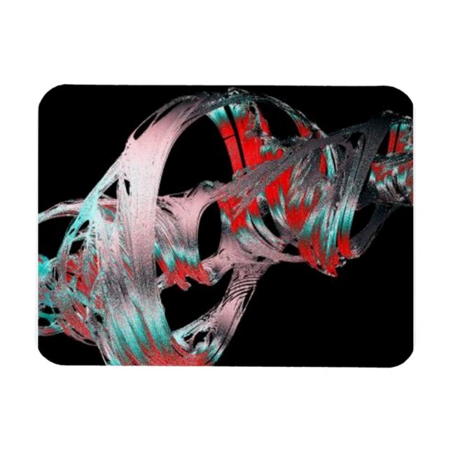 Dubbla Rainbow Vortex Magnet (Horisontell)