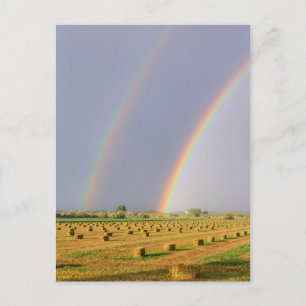 Dubbla Rainbow Vykort
