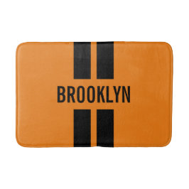 Dubbla Rand Tävla Fläkt Tävling Anpassat namn Klas Badrumsmatta