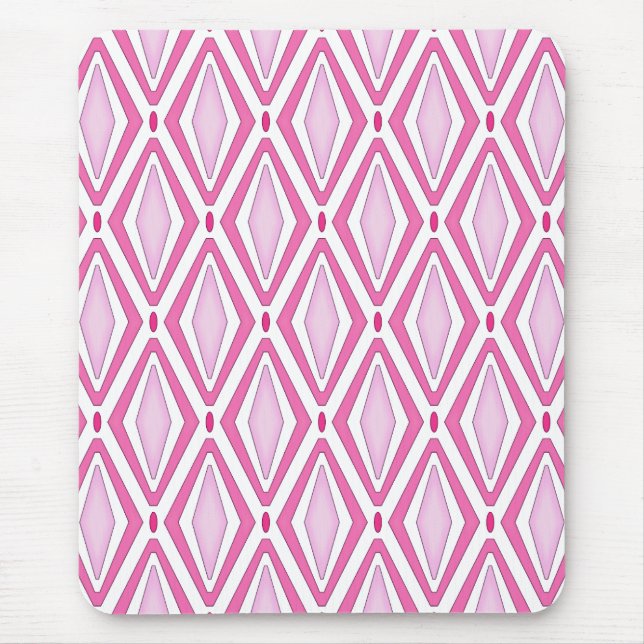 Dubbla Retro Diamond Pinks Musmatta (Framsidan)
