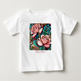Dubbla Ro: En spektakulär Blommigt Arrangemang T Shirt