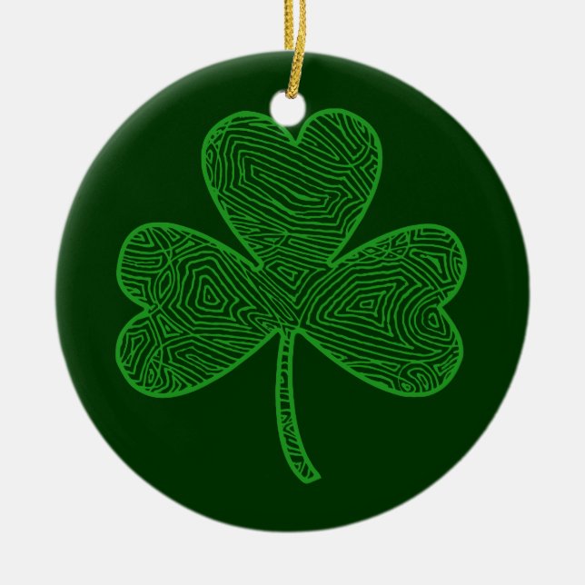 Dubbla Shamrock Ornament (Framsidan)
