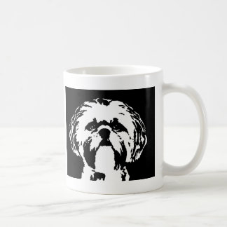 Dubbla Shih Tzu gåvor - avbilda muggen Kaffemugg