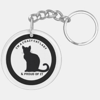 Dubbla sid akrylkeychain