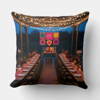 Dubbla-Sida Mors dag Pillow: Böhmen Dusk Kudde