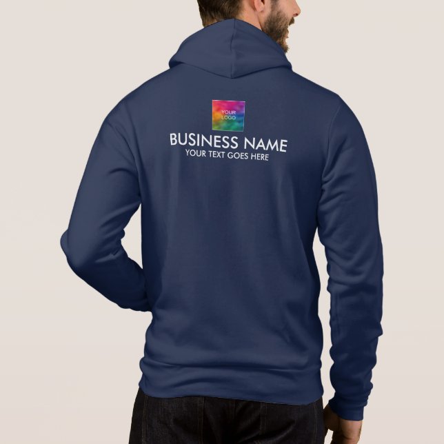 Dubbla Sida Print Business Company Logotyp Manar m T Shirt (Baksida)