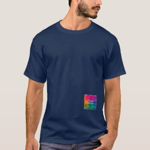 Dubbla Sida Skriv ut Lägg till Logotyp Manar Moder T Shirt