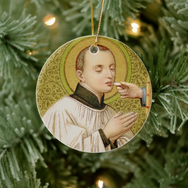 Dubbla-Sida-Stanislaus (SNV 25) Cirkel Julgransprydnad Keramik (Träd)