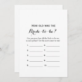 Dubbla sida vid sida - 2 Möhippors speltid gammal| Inbjudningar