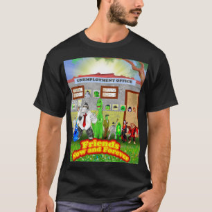 Dubbla sida vid sida: TLM: Vänner över T Shirt