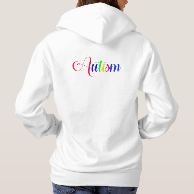 dubbla Side Women's Basic Hooded Sweatshirt T Shirt (Baksida)