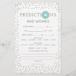 Dubbla Sided Baby Shower Games Modern Donut