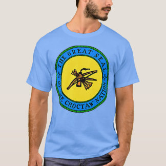 DUBBLA SIDED Choctaw Nation Flagga Shirt Choctaw T